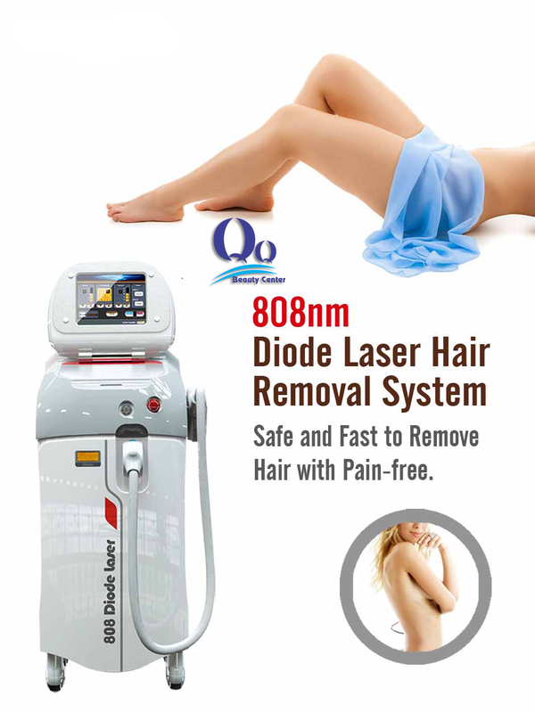 Triệt lông  không đau với công nghệ Diode laser hair removel system
